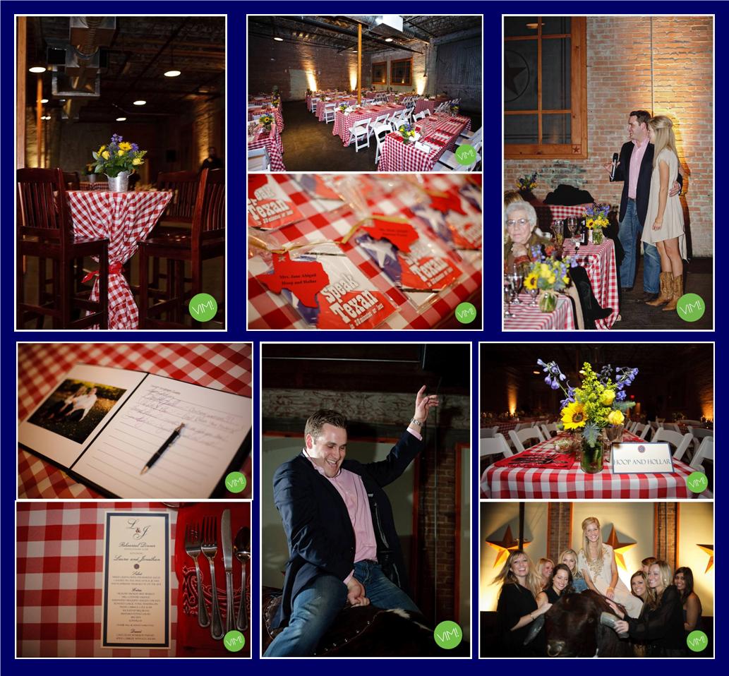 Fly Me to the Moon Rehearsal Dinners with Pizzazz!
