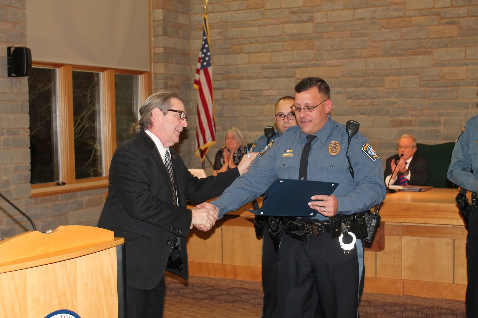 Lehigh Valley Ramblings Bethlehem Tp Officers Honored For Response in