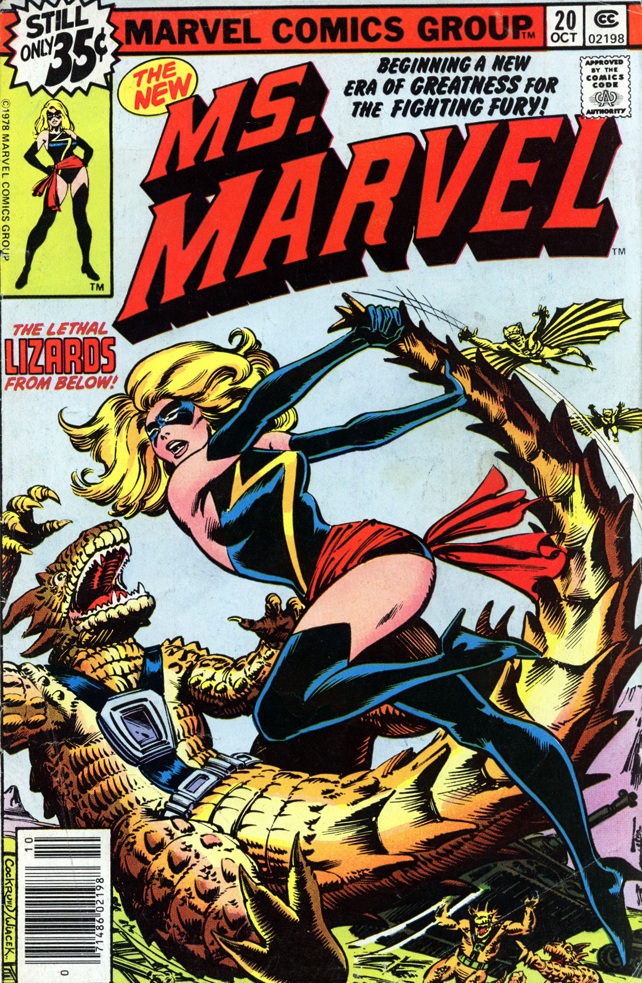 Ms. Marvel (1977) issue 20 - Page 1
