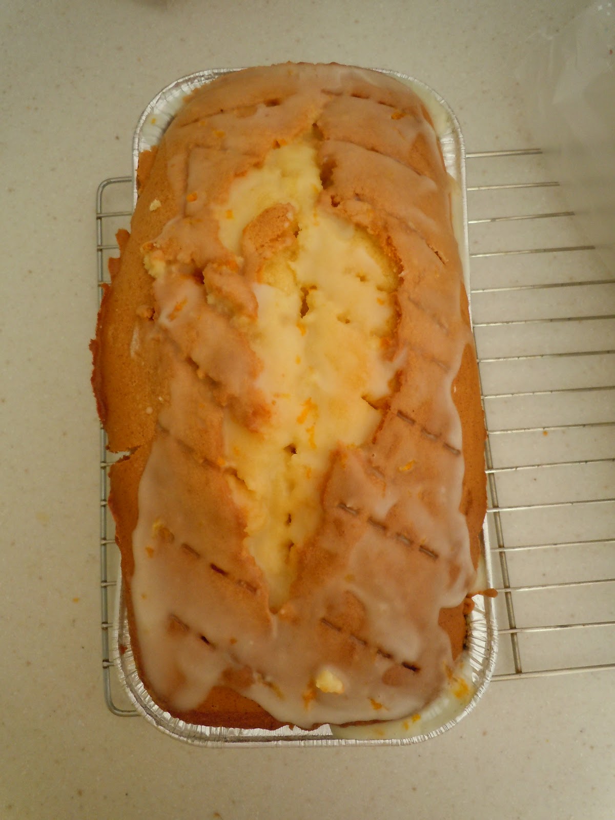 Angie's Home Cooking OrangeSoaked Pound Cake
