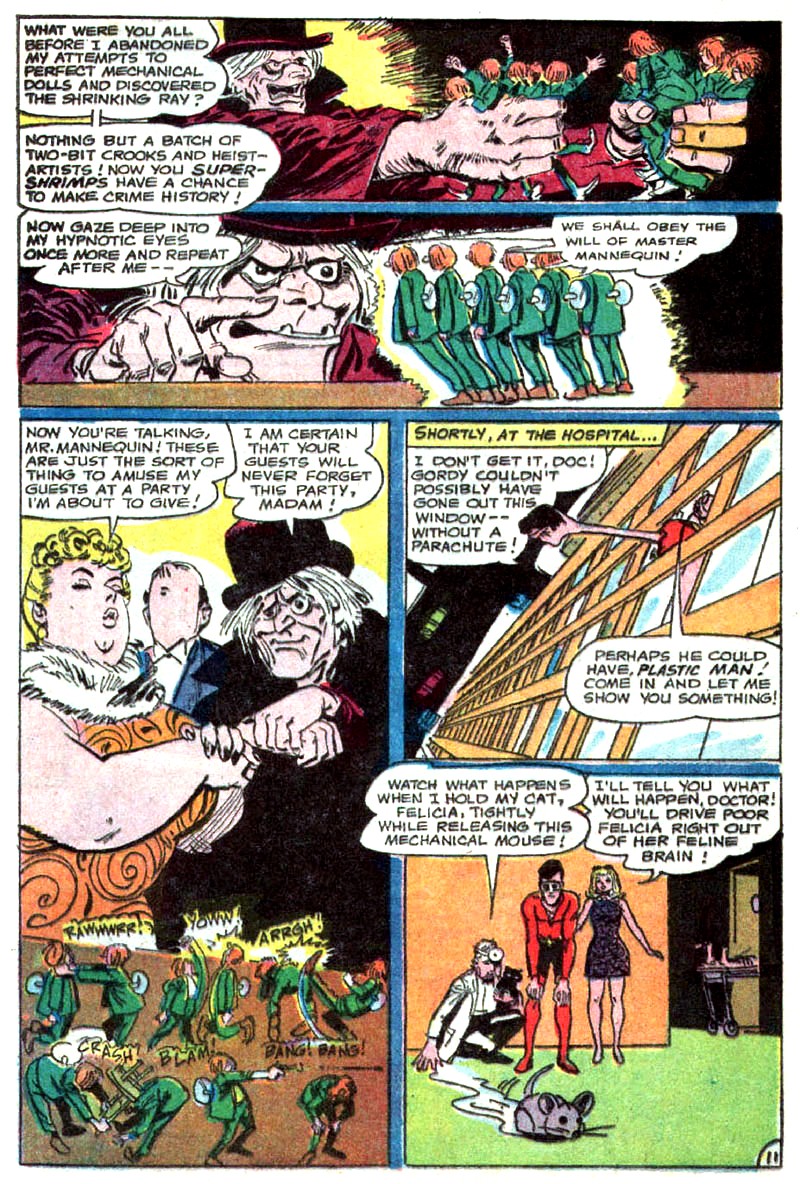 Read online Plastic Man (1966) comic -  Issue #10 - 16