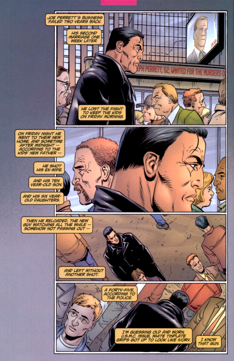 Read online The Punisher (2001) comic -  Issue #6 - Do not Fall in New York City - 6
