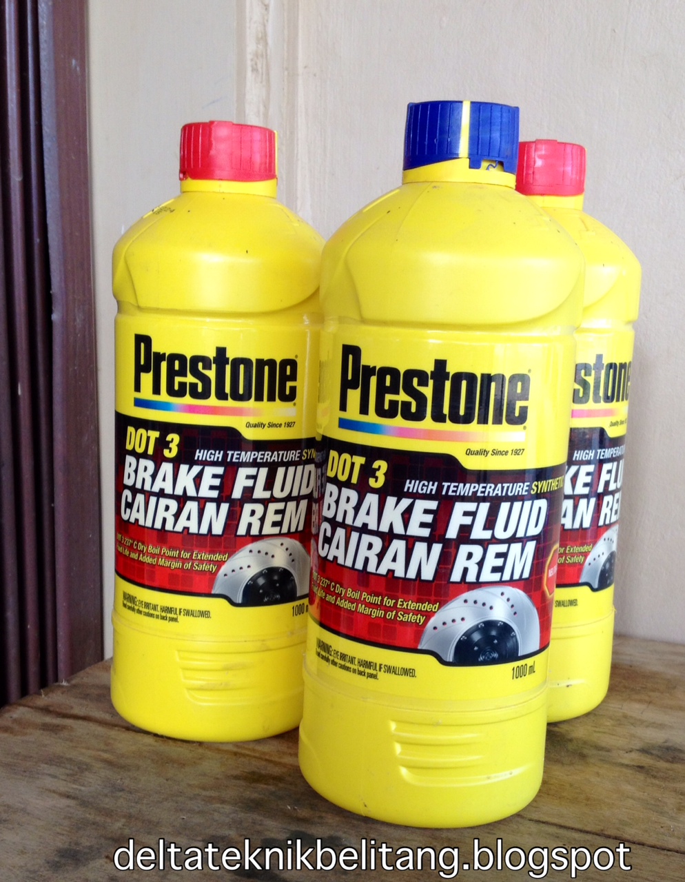 Minyak Rem PRESTONE DOT 3 Delta Teknik Belitang