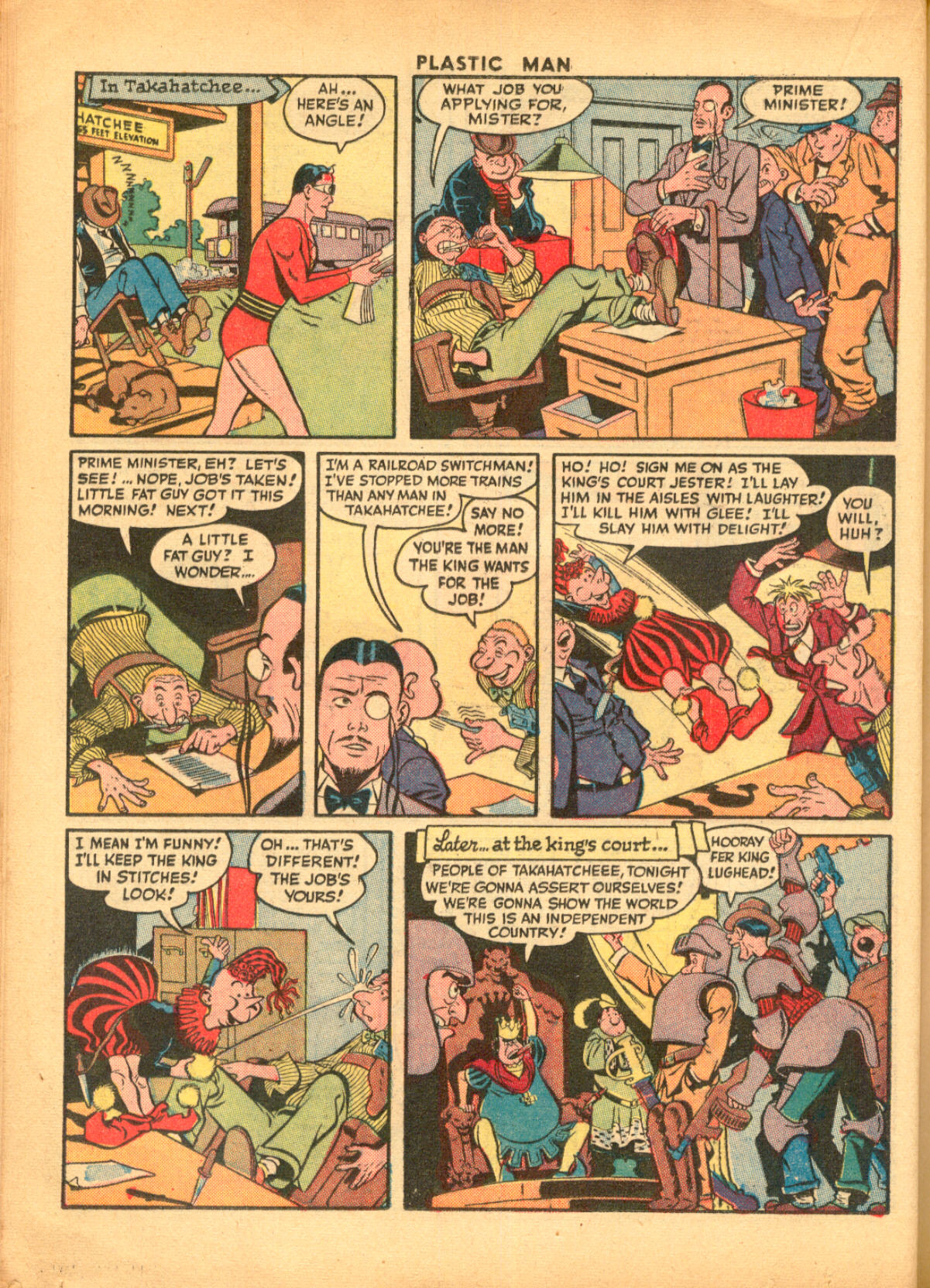 Plastic Man (1943) issue 4 - Page 20