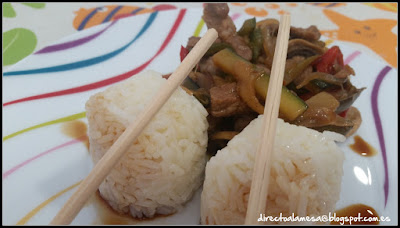 Salteado De Cerdo Con Verduras En Wok
