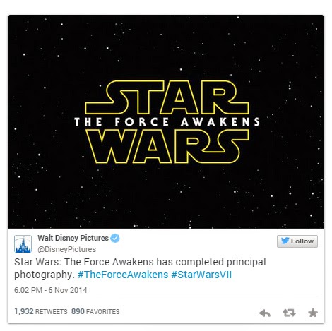 Star Wars 7 The Force Awakens Official Title