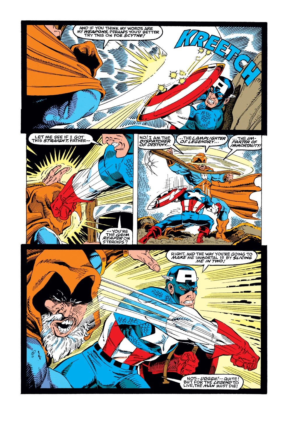 Read online Captain America (1968) comic -  Issue #383 - 22