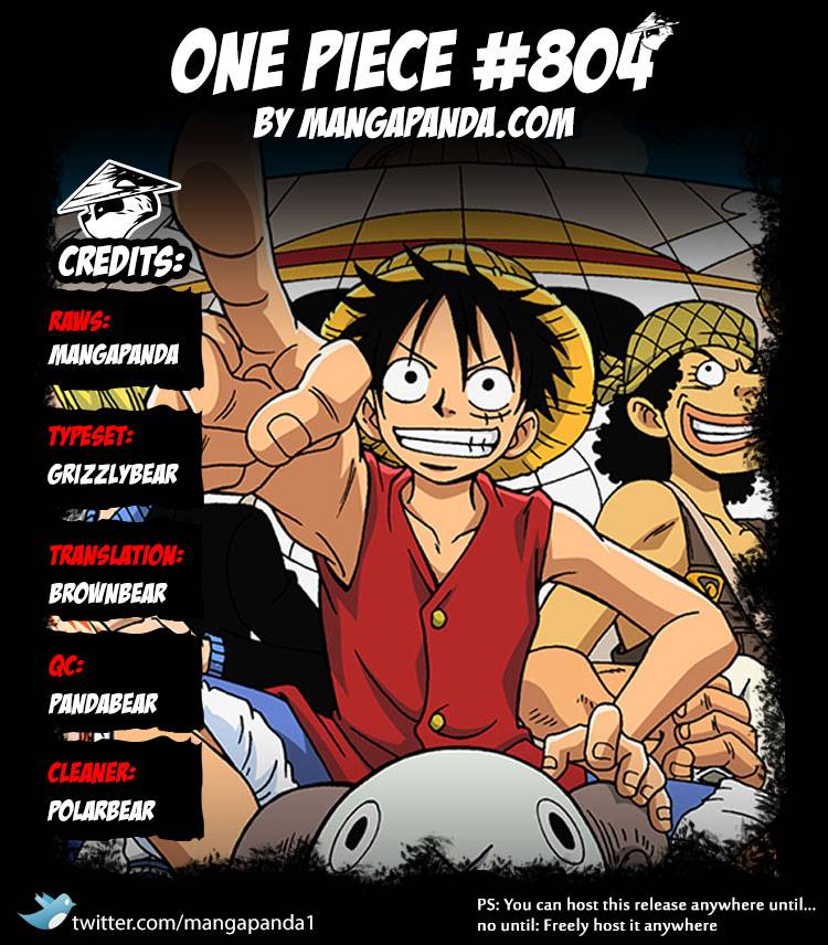 One Piece Ch 804: An Adventure on the Back of an Elephant