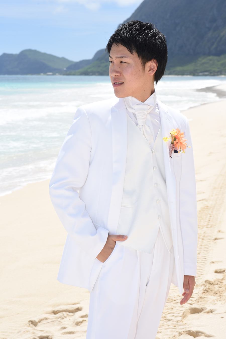 Oahu Photographer Hawaii Tuxedo Model