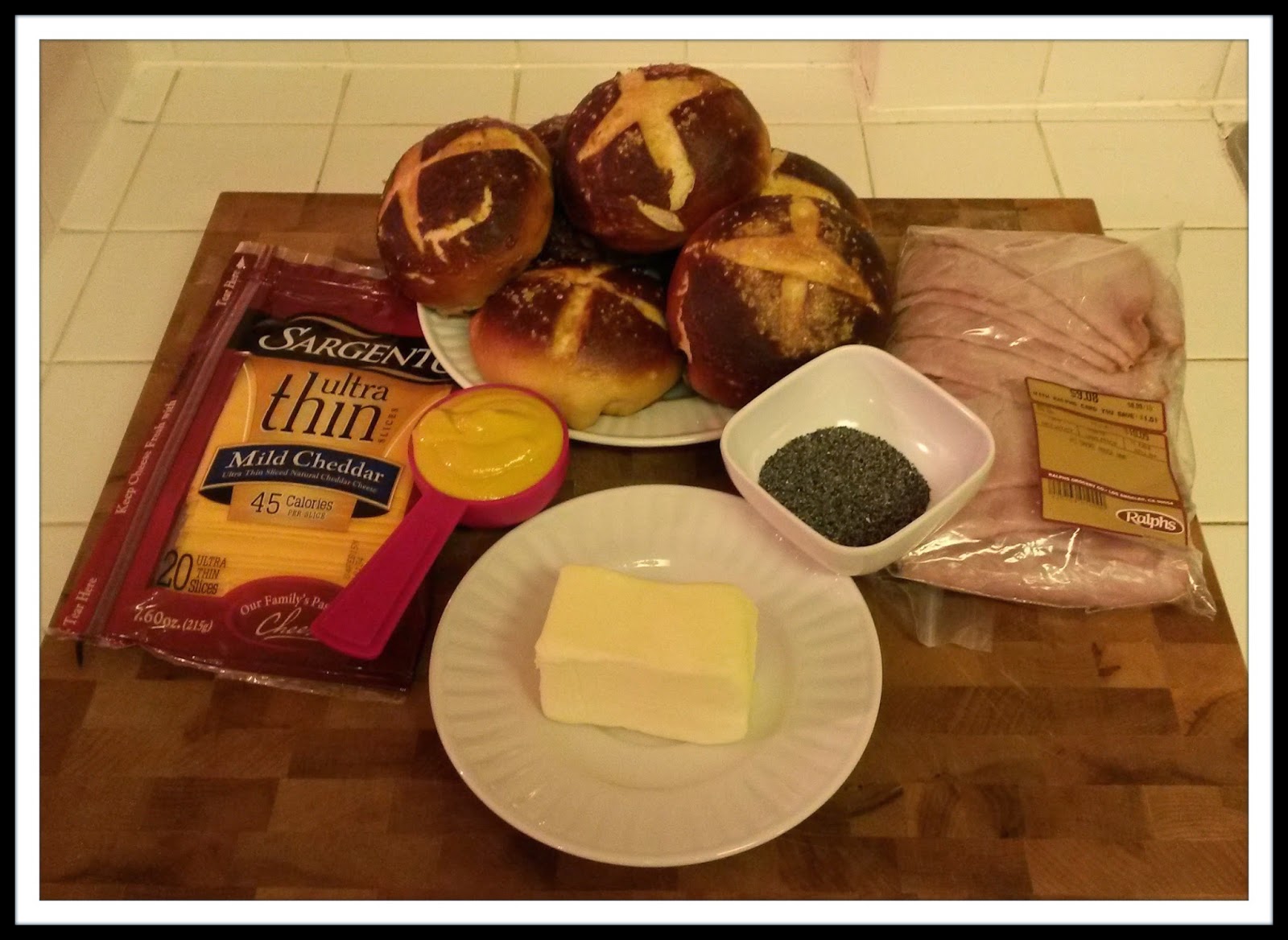 Robyn's Hobbies Cooking, Gardening & More! Baked Pretzel Ham & Cheese