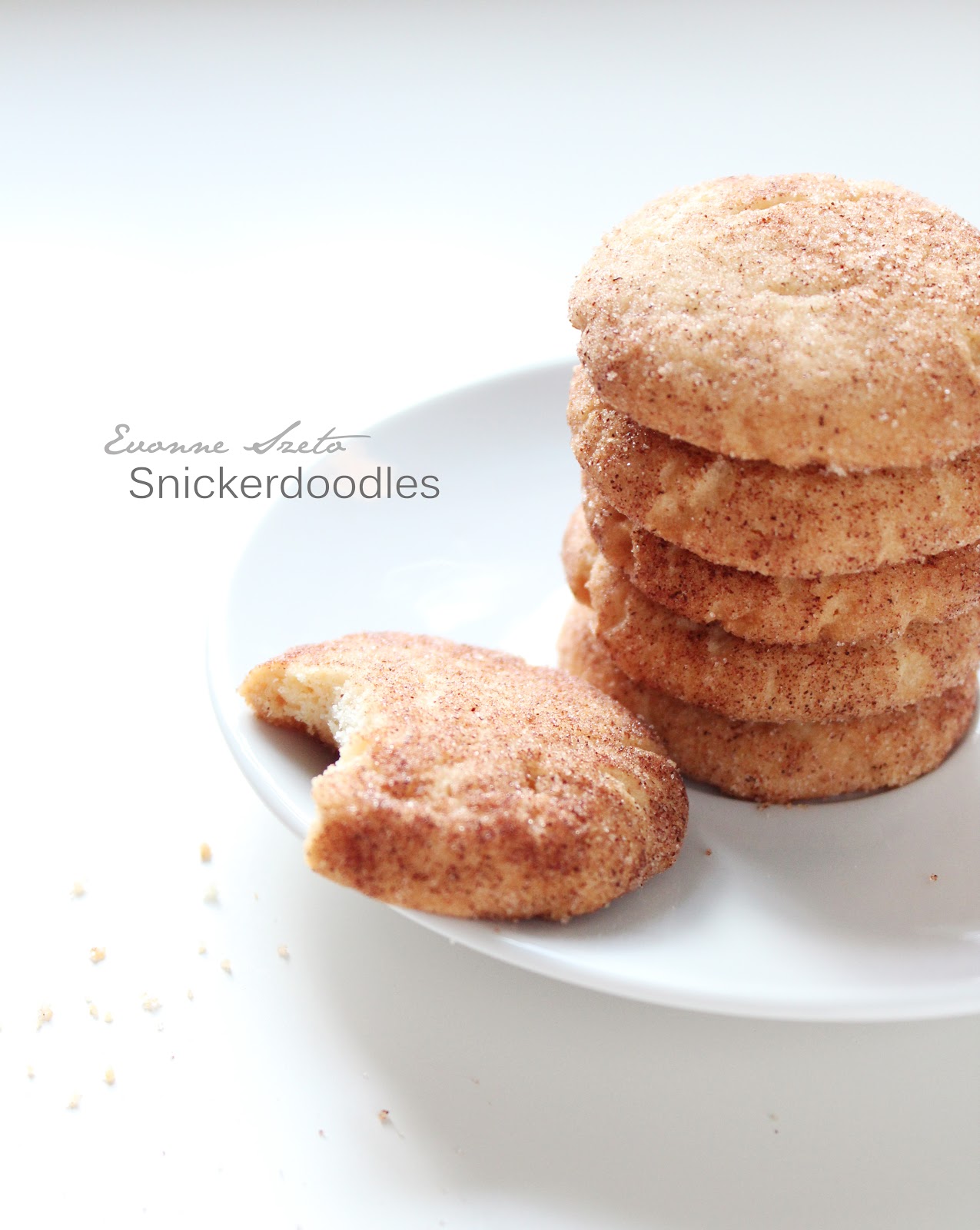 sweet from the heart Snickerdoodle Cookies