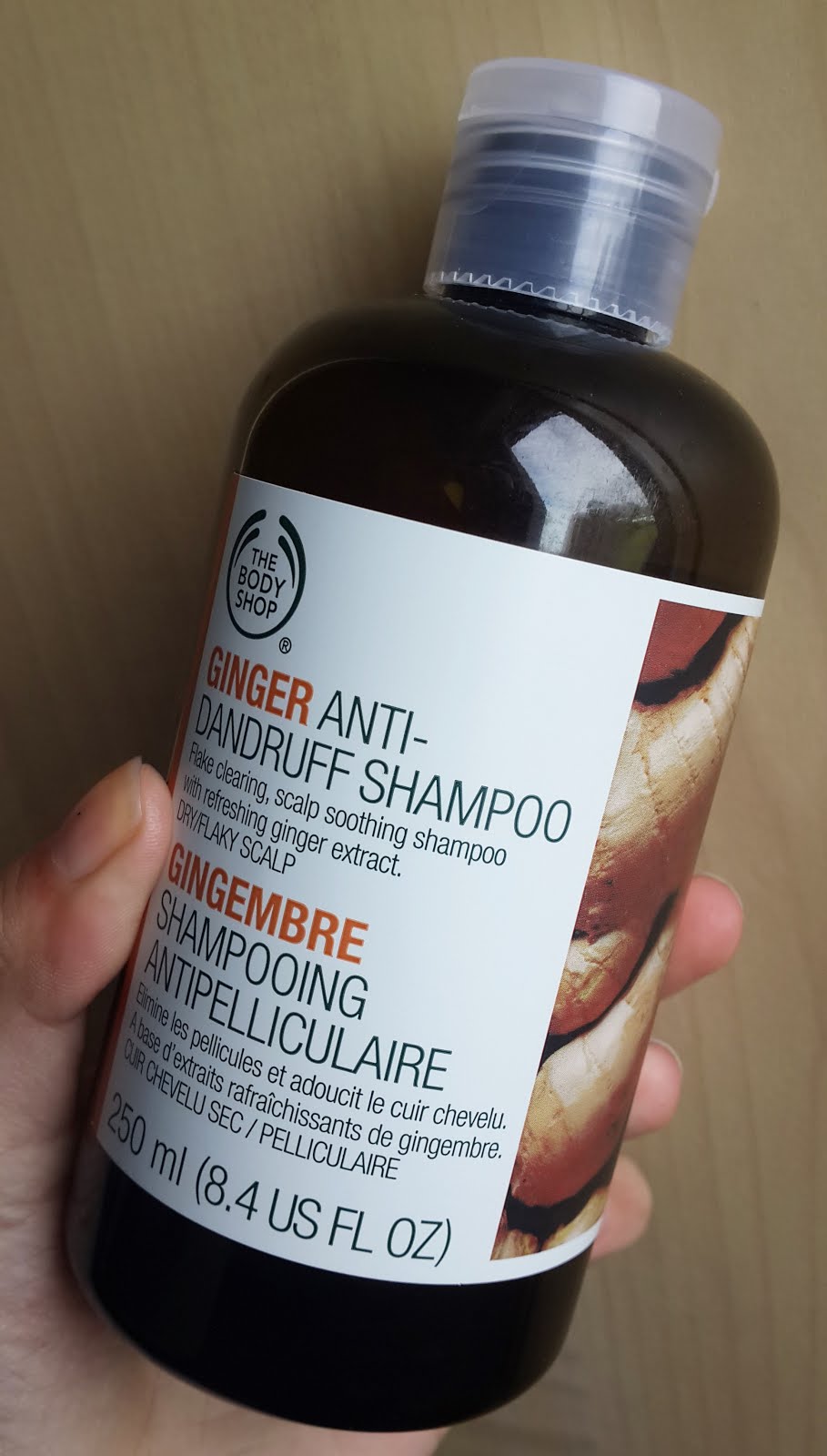 The Body Shop Ginger AntiDandruff Shampoo Review