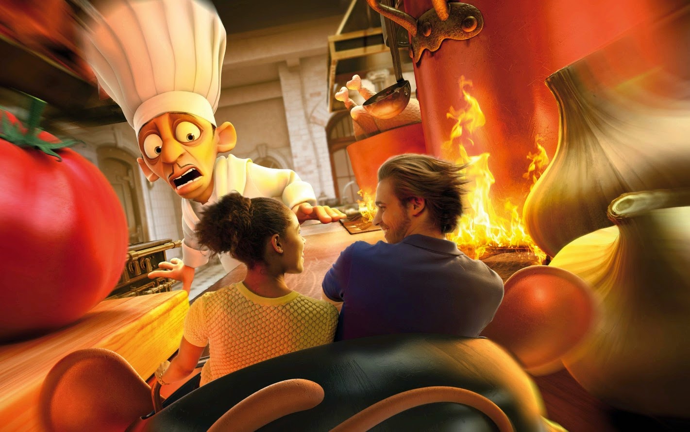 Ratatouille Disneyland : Disneyland Paris inaugura Ratatouille: The