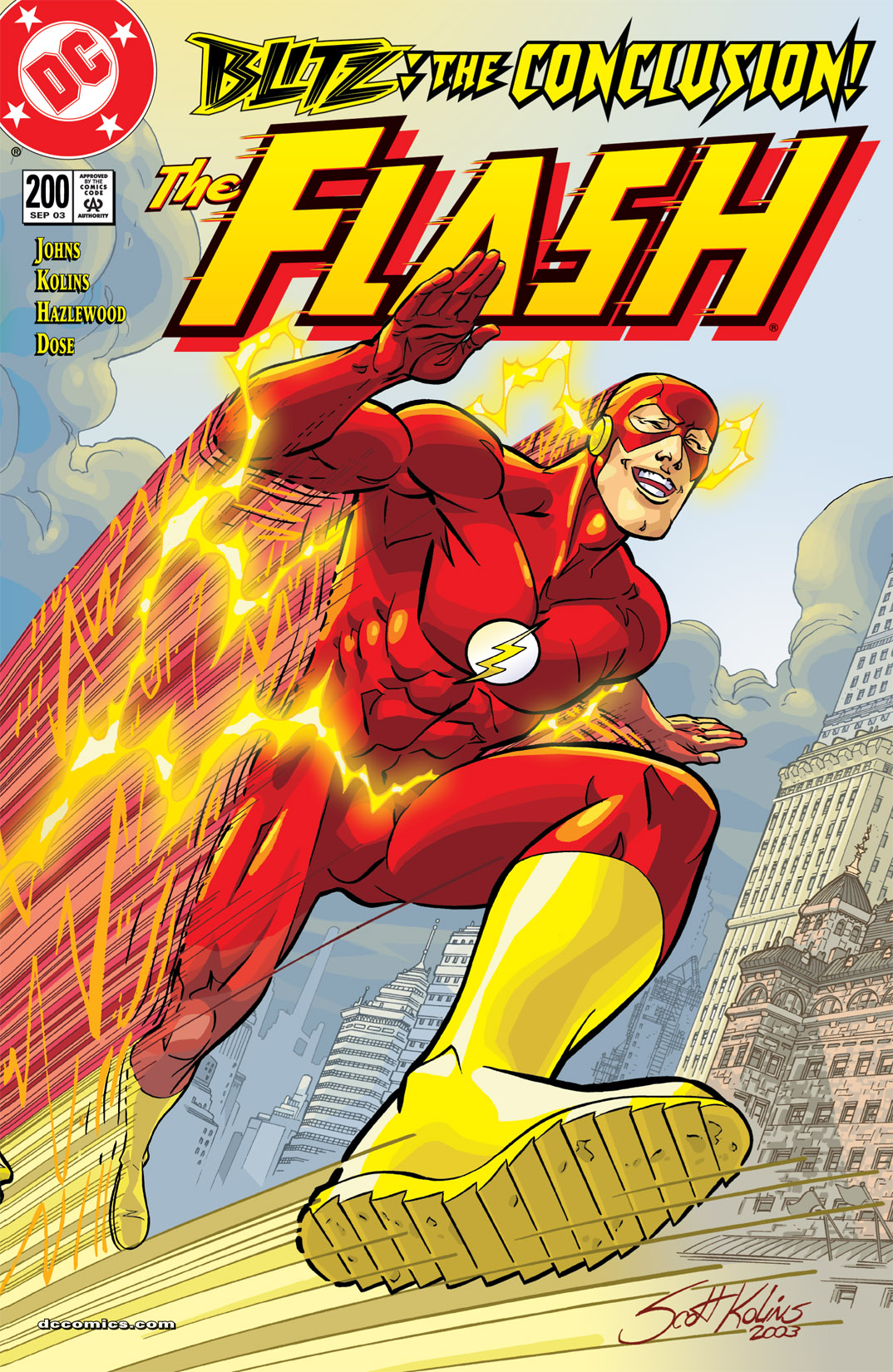 Read online The Flash (1987) comic -  Issue #200 - 1