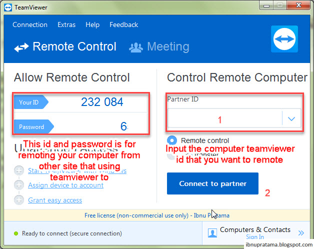 IbnuPratama: How To Setup TeamViewer For Remote Control