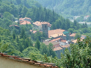 The mountain village of Orsigna, in the Apennines above Pistoia in Tuscany