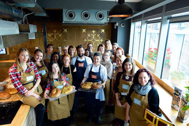 #AutumalBakes team at the Jamie Oliver Cookery School 