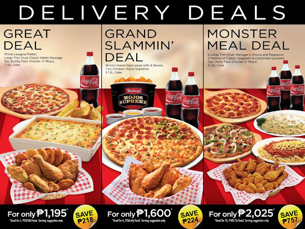 shakey's philippines delivery