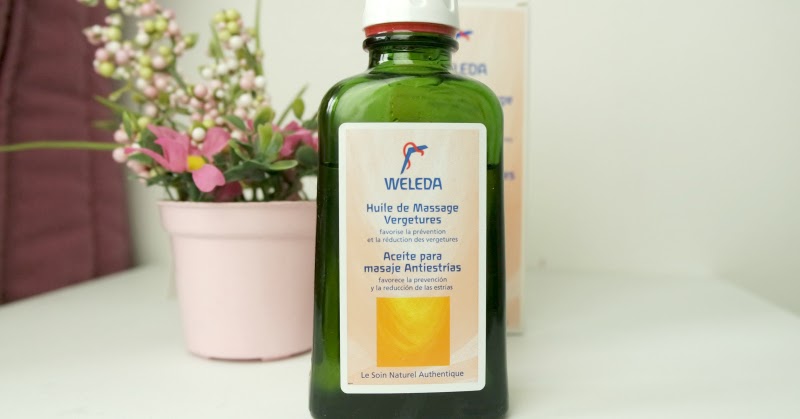 La Peau Striee Non Merci Test De L Huile Weleda Anti Vergetures