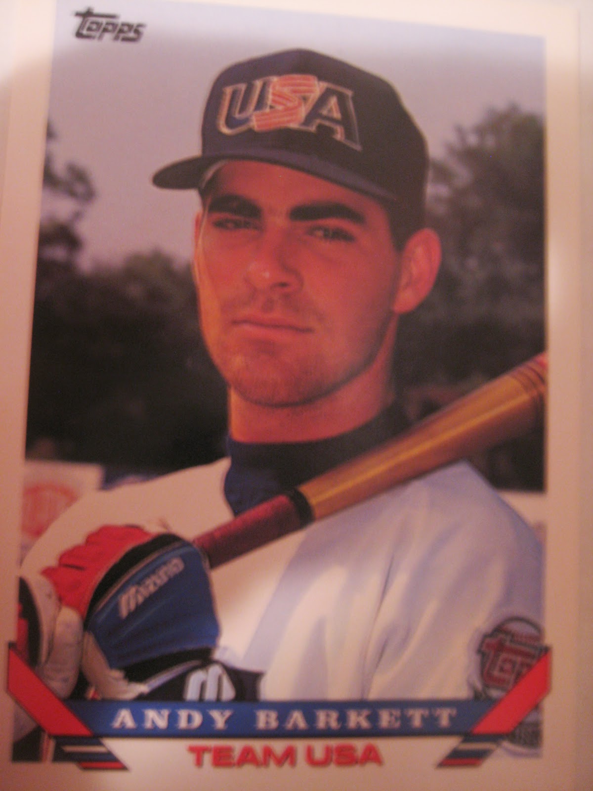 Baseball Cards Come to Life! Player Profile Andy Barkett