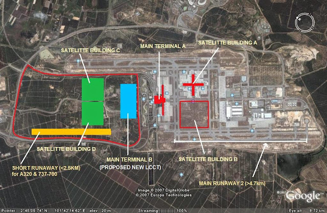 Klia2 Actual Location Maps