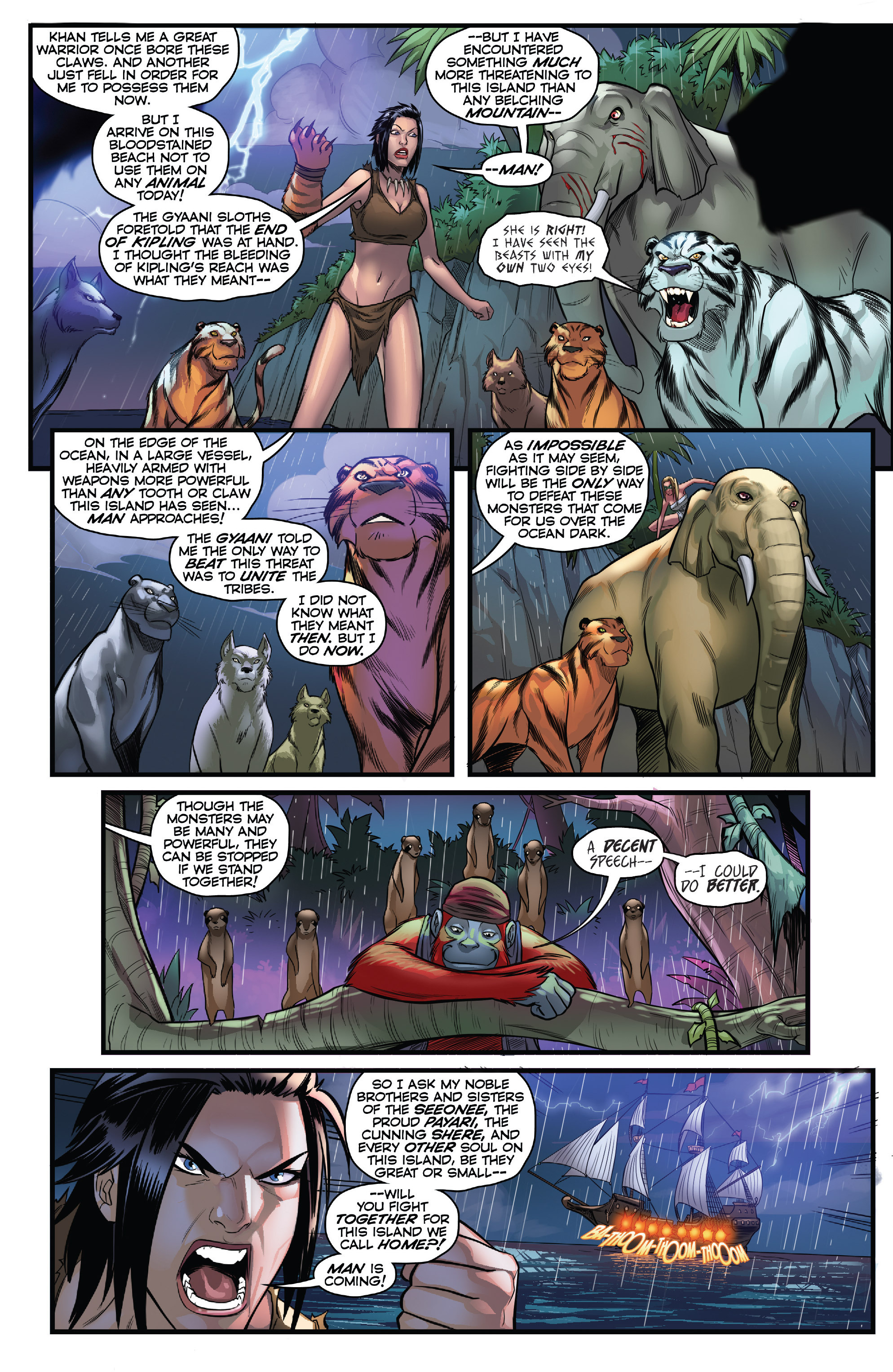 Grimm Fairy Tales presents The Jungle Book: Fall of the Wild issue 5 - Page 6