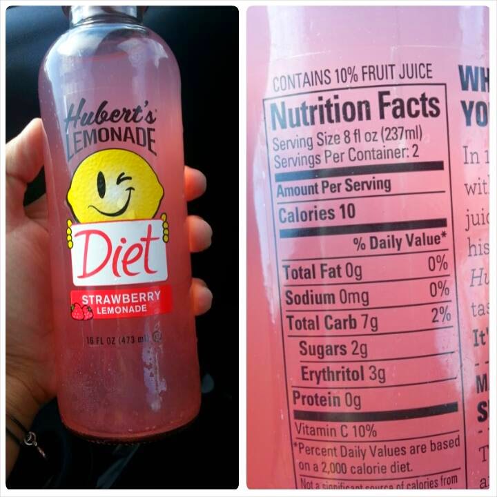 Shannon's Lightening the Load Hubert's Lemonade Diet Strawberry Lemonade
