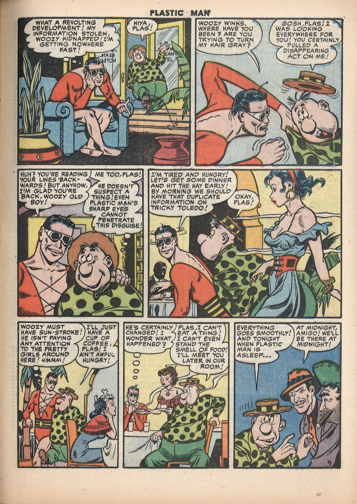 Read online Plastic Man (1943) comic -  Issue #29 - 11