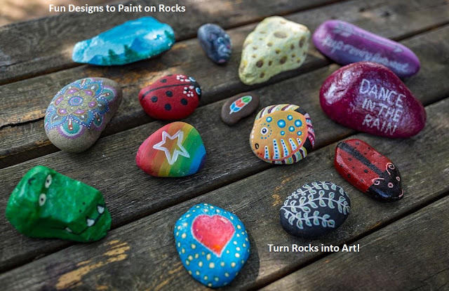 How To Take Ordinary Rocks And Turn Them Into Works Of Art Kids