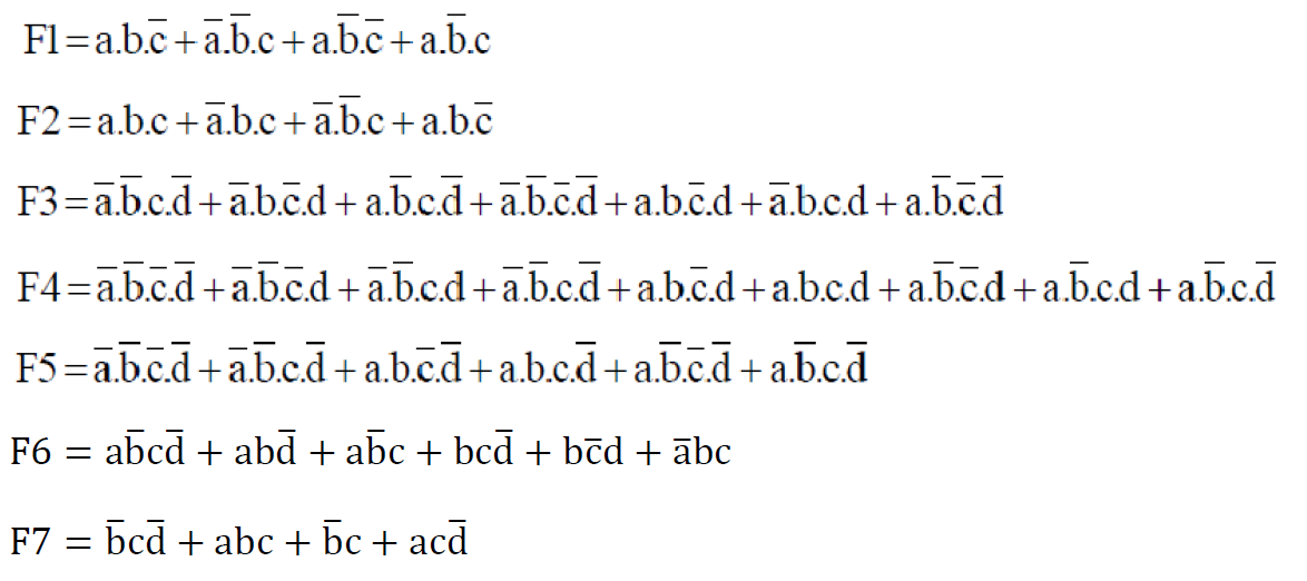 Examens Exercices Astuces Tous Ce Que Vous Voulez Exercices Sur Le Tableau De Karnaugh Avec Correction Exo Corriges