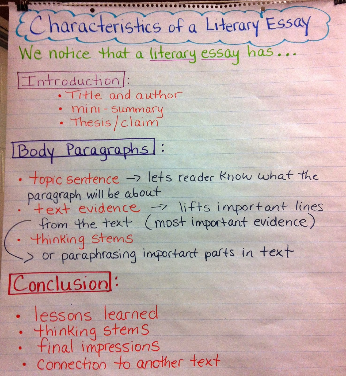 What is essay in literature