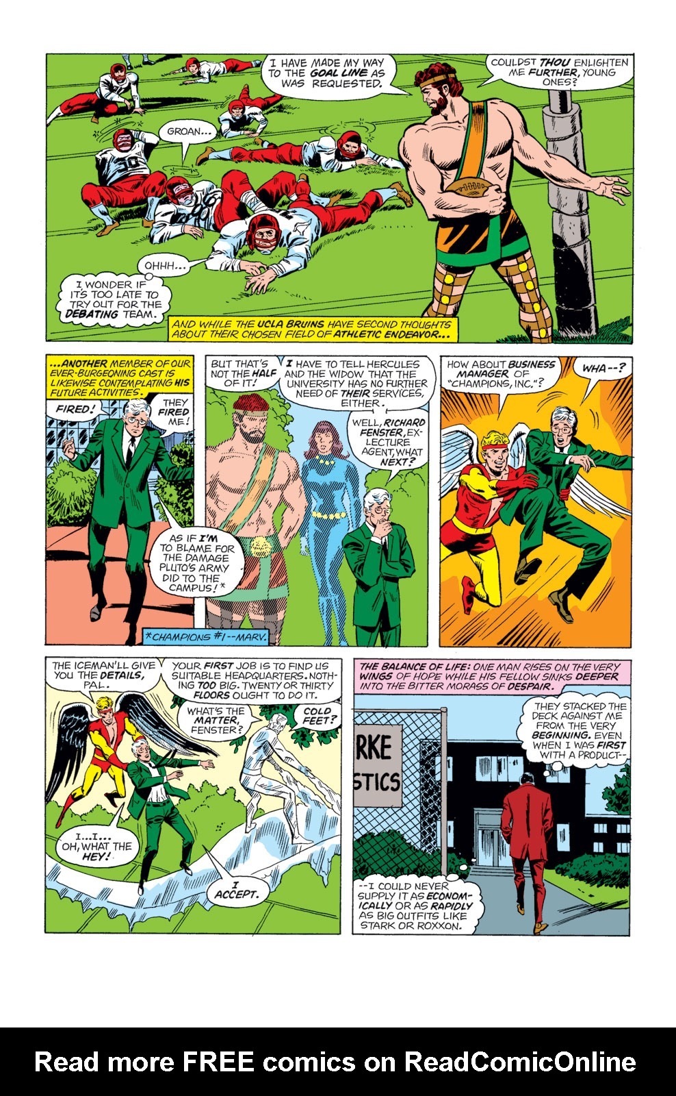 Read online The Champions comic -  Issue #5 - 7