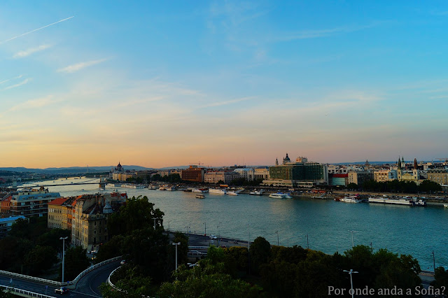 Budapest sunset Budapeste