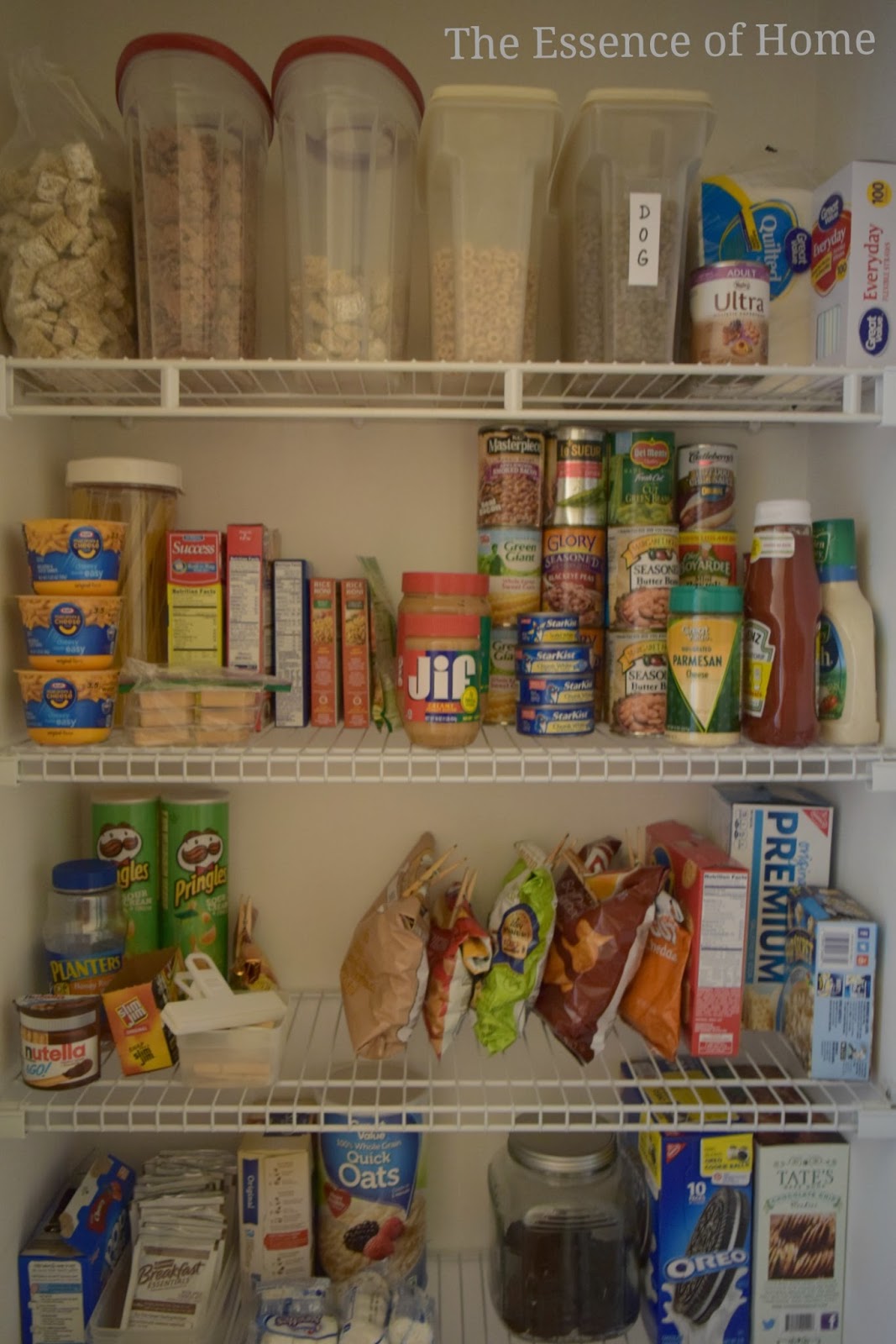 The Essence of Home My New Food Pantry