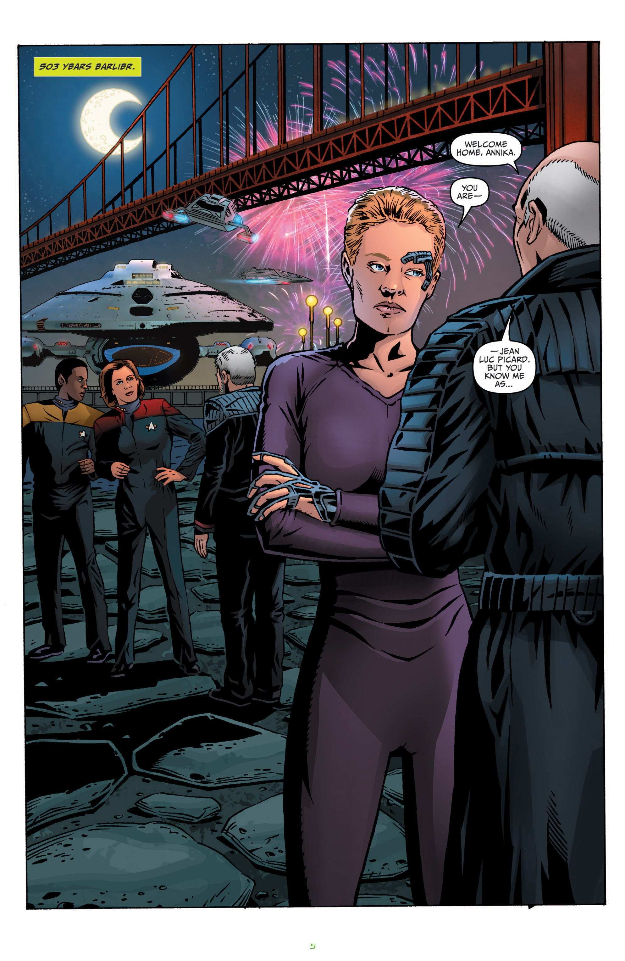 Read online Star Trek: The Next Generation - Hive comic -  Issue #2 - 8
