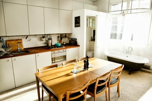 15-1st-Floor-Studio-Mews-Apartment-Camden-London-UK-Skylight-Roof-Terrace-Garden