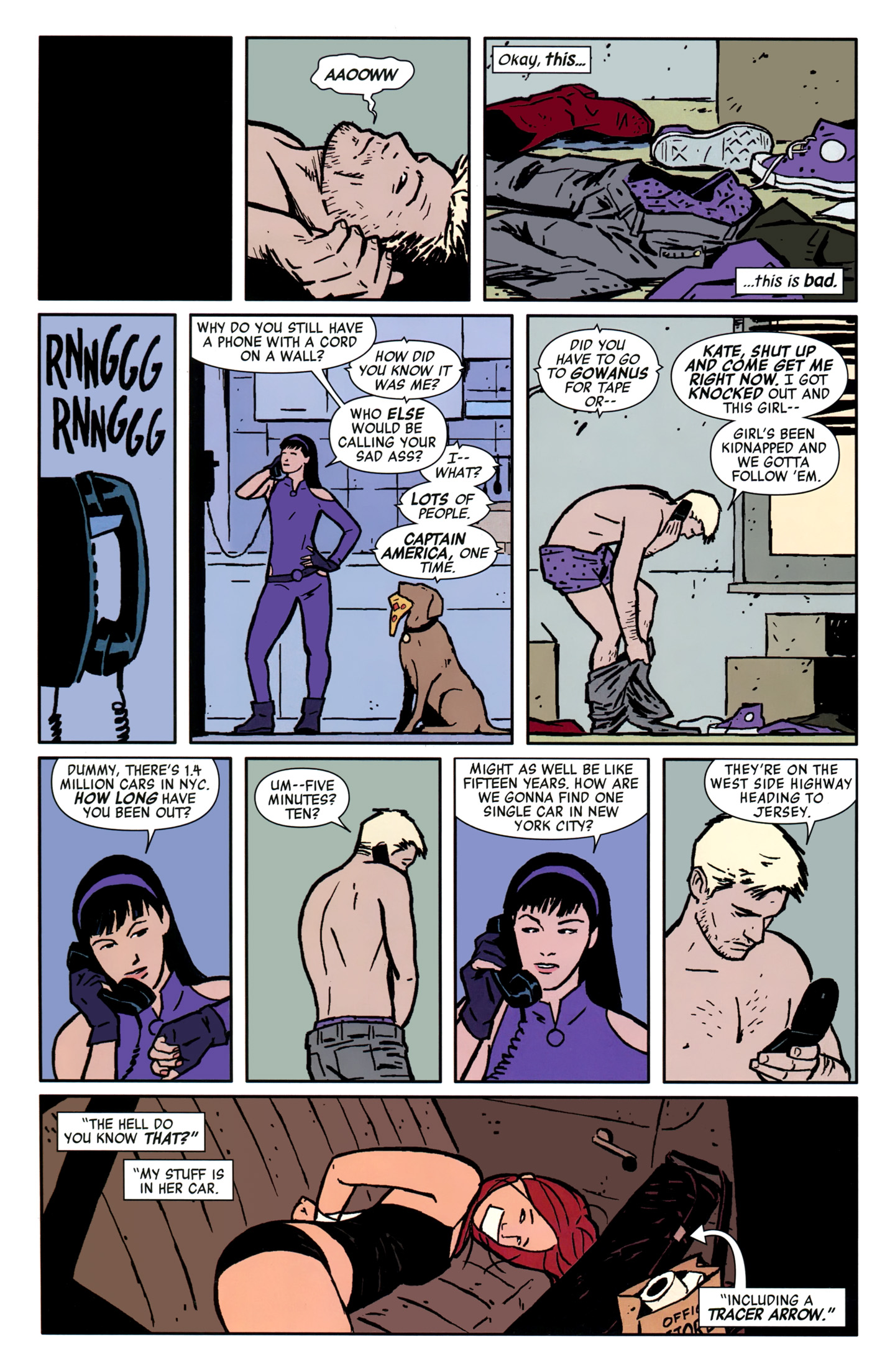 Read online Hawkeye (2012) comic -  Issue #3 - 11