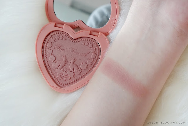 Too Faced Love Flush Blush in Baby Love Swatch