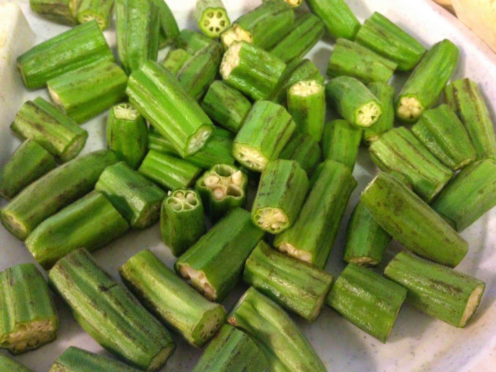 Ammus Veggie Ventures BHINDI KADHI OKRA YOGURT CURRY