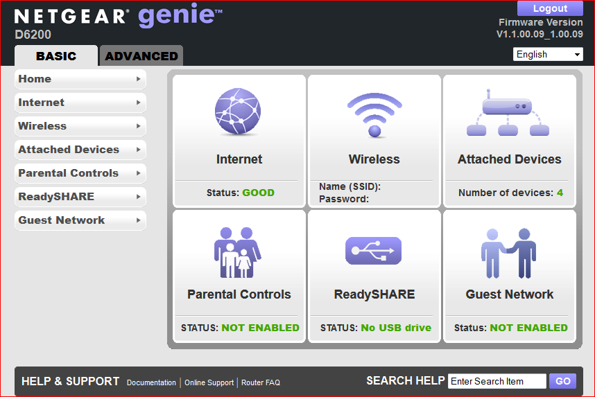 lgpOnTheMove Accessory Corner Netgear D6200 Wireless AC Modem Router