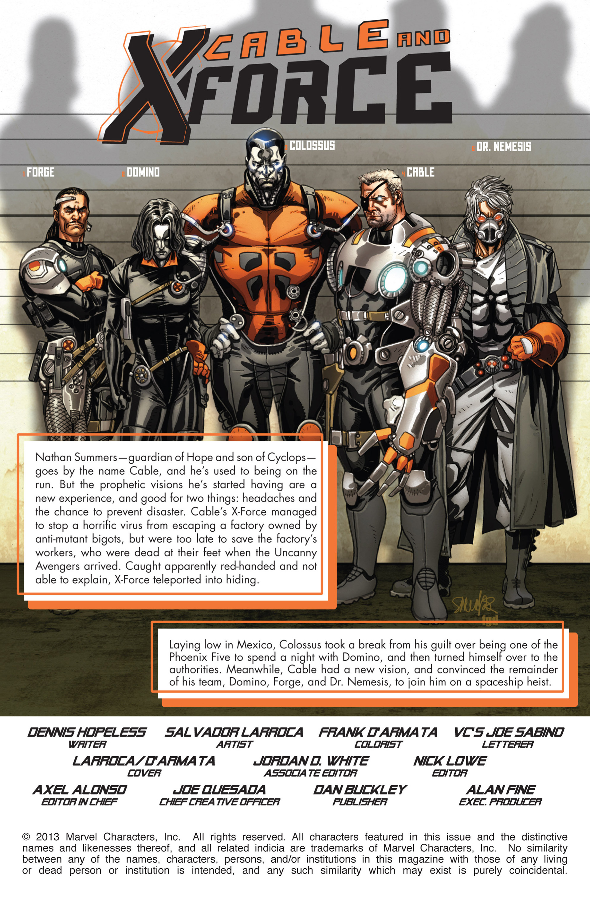 Read online Cable And X-Force comic -  Issue #6 - 2