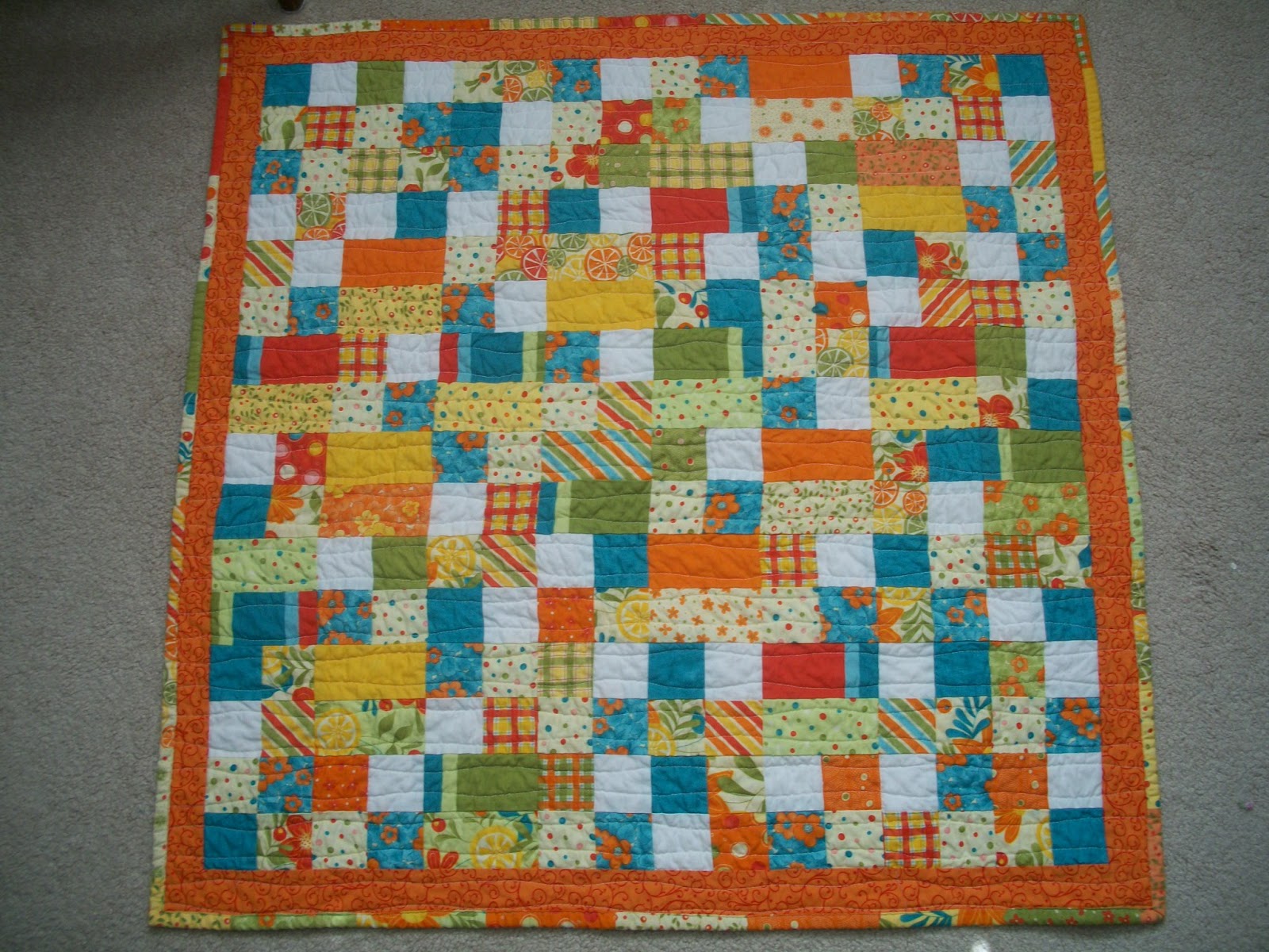 Sew Cook and Travel Donation Baby Quilt