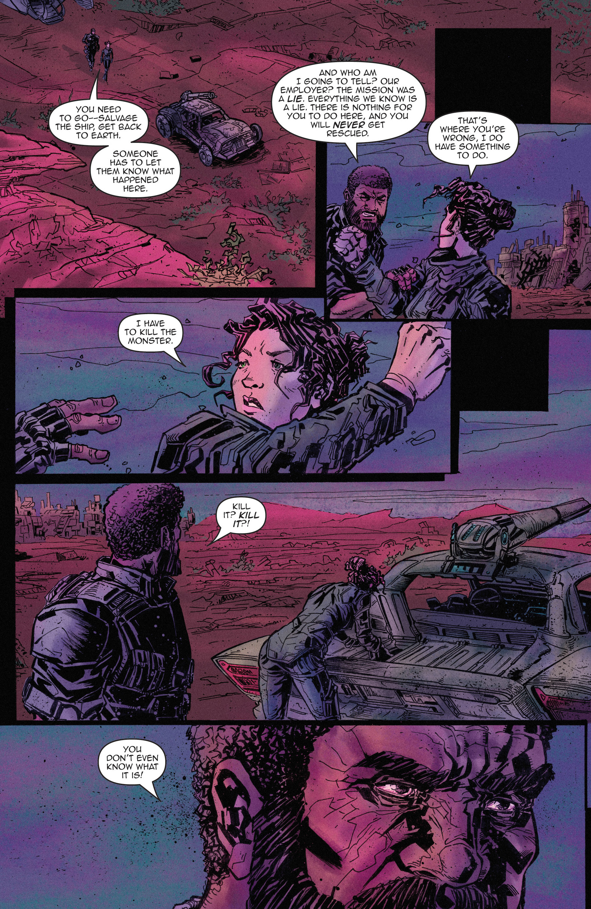 Read online Roche Limit: Clandestiny comic -  Issue #1 - 4