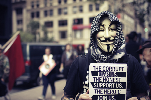 The Corrupt Fear Us - The Honest Support Us - The Heroic Join Us 