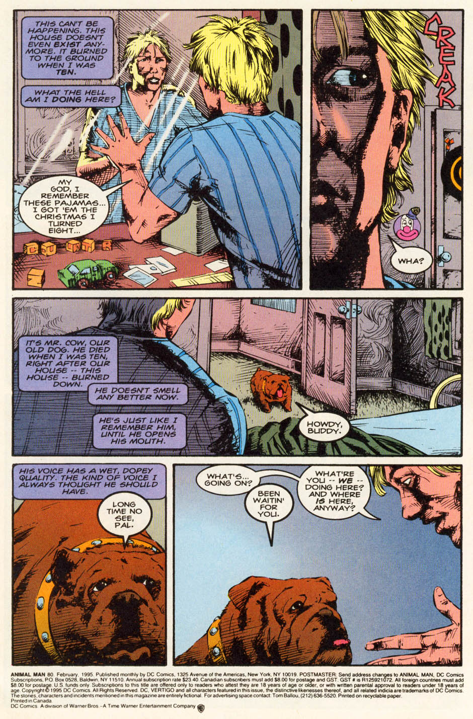 Read online Animal Man (1988) comic -  Issue #80 - 4