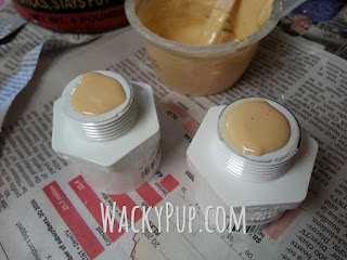 Use Durham's Water Putty to fill in the tops of empty legs! Great Idea!