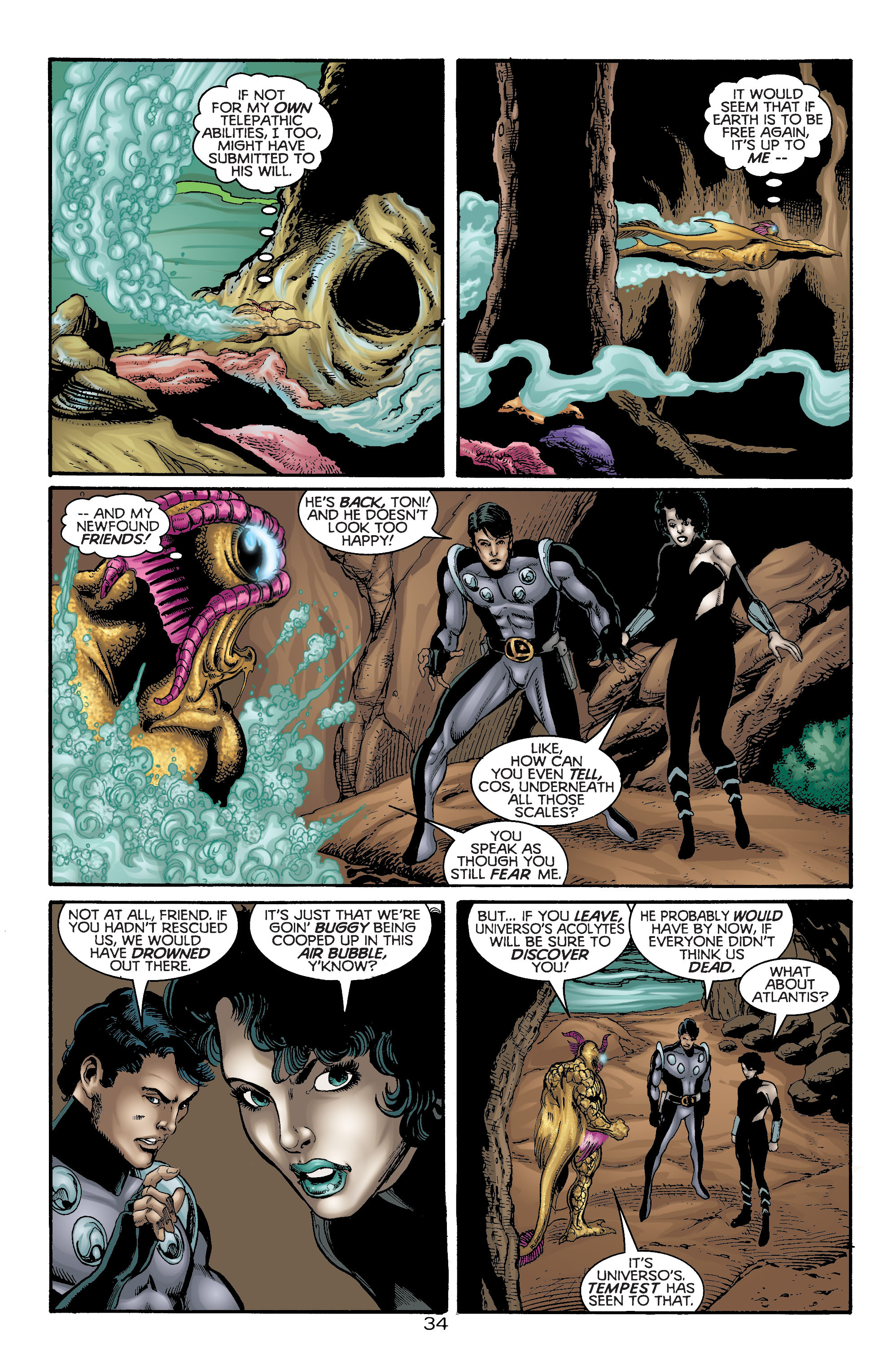 Read online Titans/Legion of Super-Heroes: Universe Ablaze comic -  Issue #3 - 37