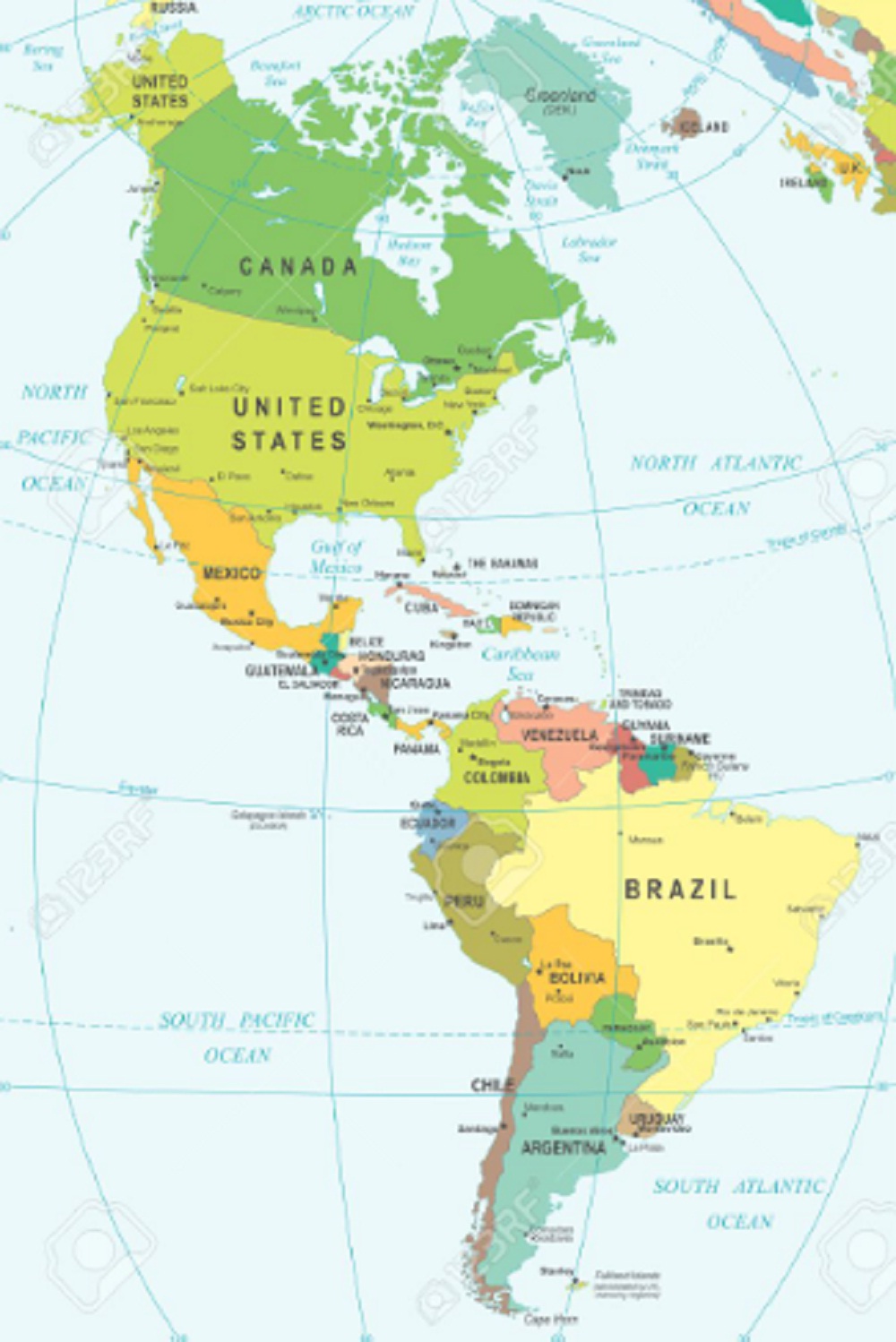 Benua Amerika: Letak, Karakteristik, Iklim, Penduduk dan Pembagian