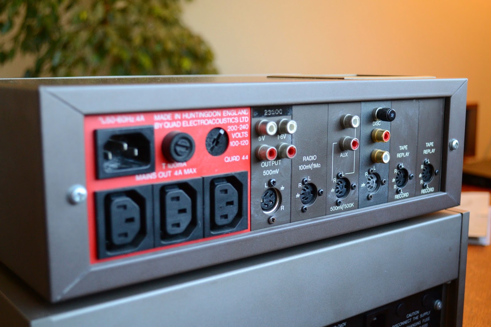 The Vintage HiFi Quad 44 PreAmplifier & 4052 Power Amplifier