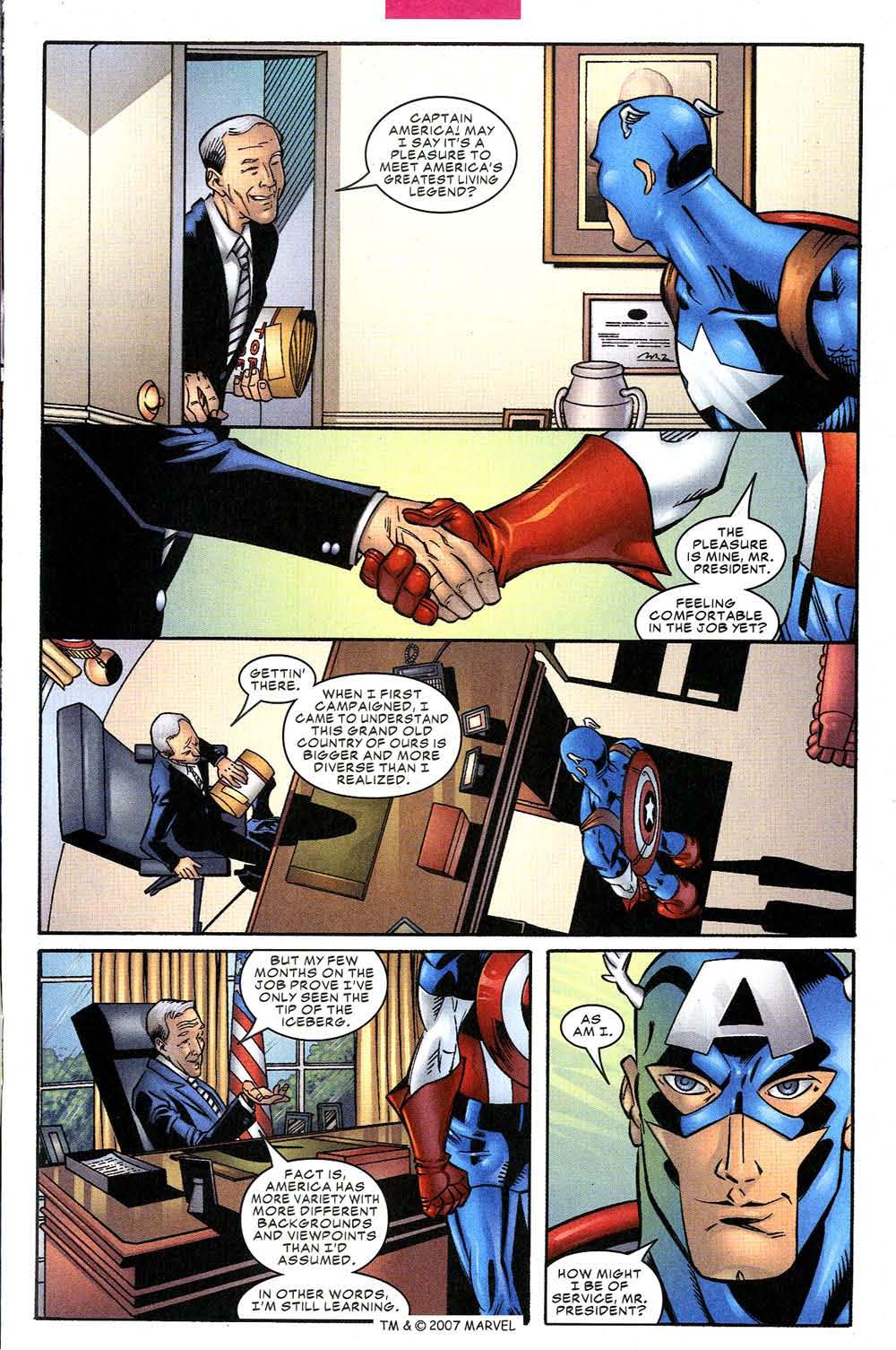 Read online Captain America (1998) comic -  Issue # Annual 2001 - 5